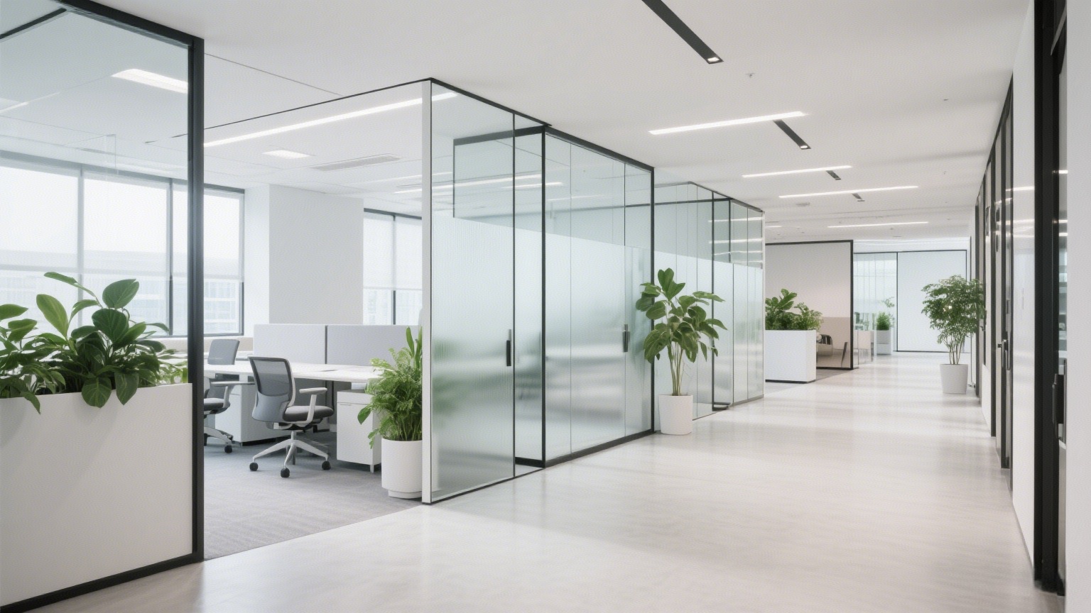 從協(xié)作到專注:靈活辦公空間的模塊化裝修解決方案