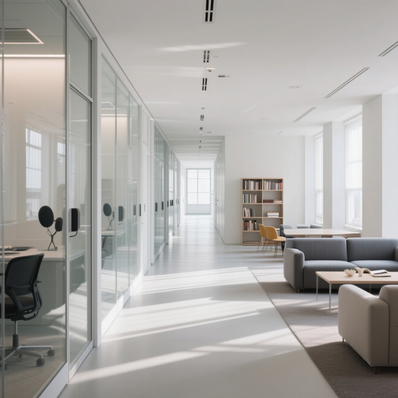 減壓辦公:自然光、靜音艙與休閑區(qū)的科學(xué)布局